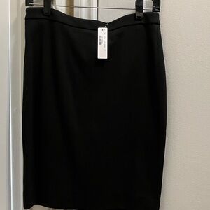 J Crew straight Black Women's Skirt NWT.

Fully lined with back zipper.